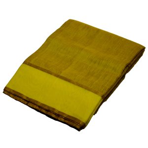 Maheshwari silk - Yellow