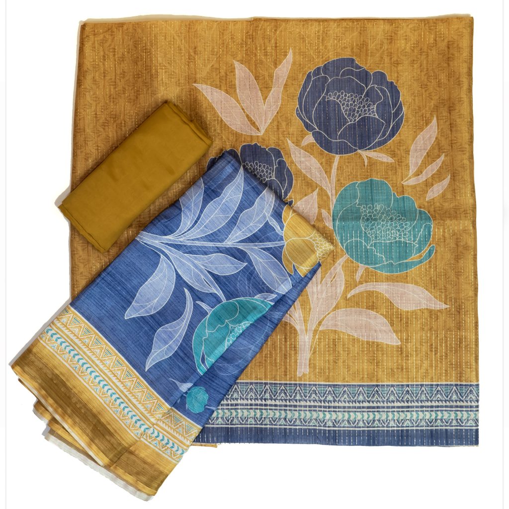 Semi silk - Mustard yellow