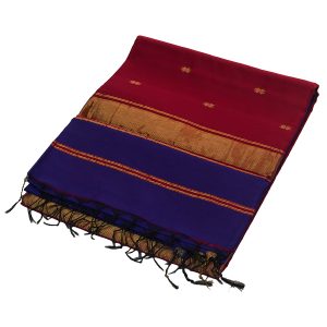 maheshwari cotton in contrast colour