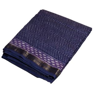 maheshwari silk cotton violet