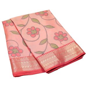 semi silk peach